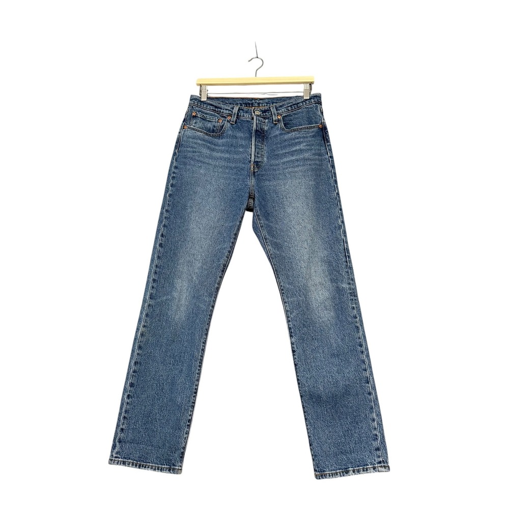 Levis | 501 Original Fit Jeans Blue Straight Leg Button Fly 100% Cotton